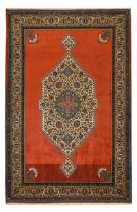 Perser Rug - Nomadic - 317 x 218 cm - red