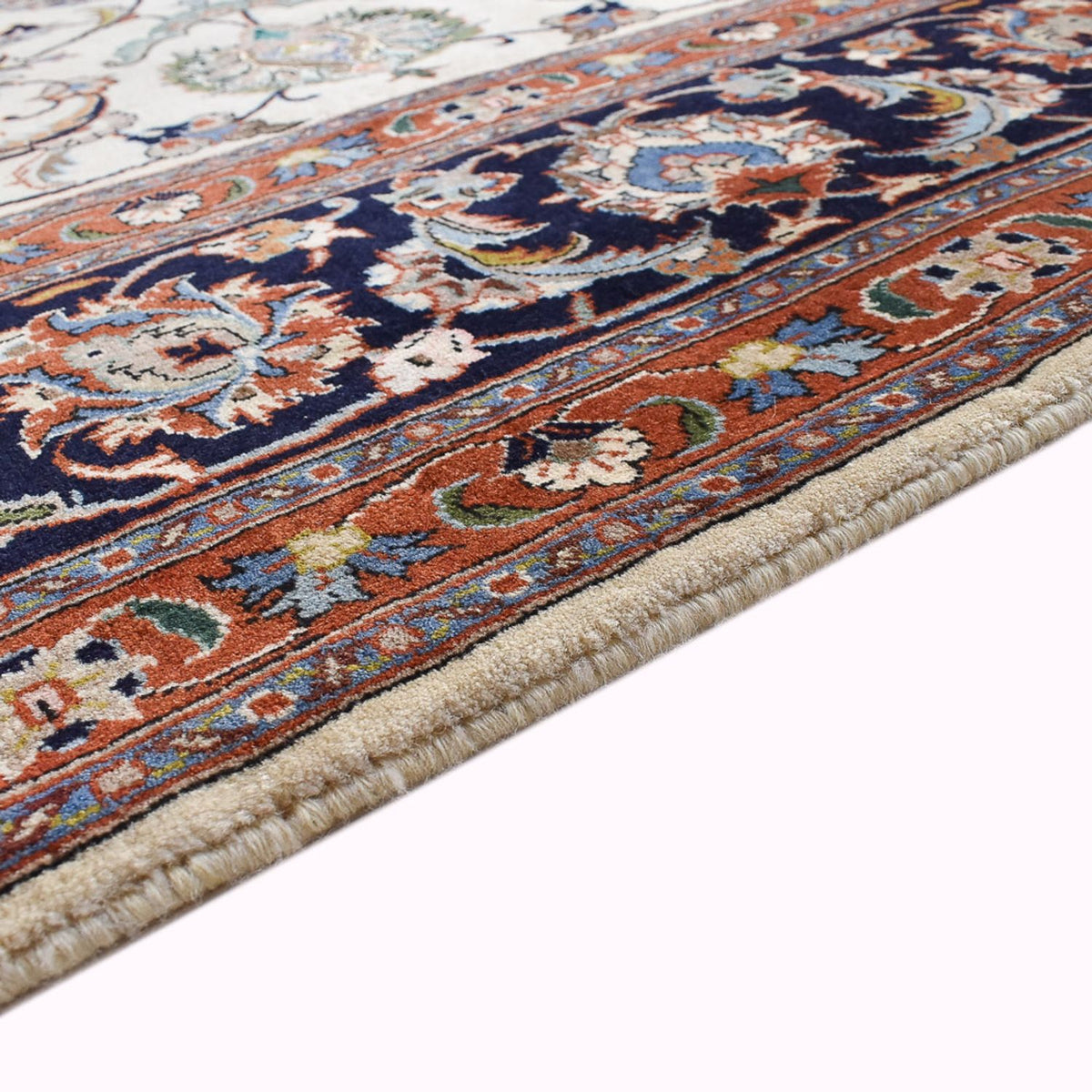 Sarouk Rug 245x338cm - Persian Rugs - cream