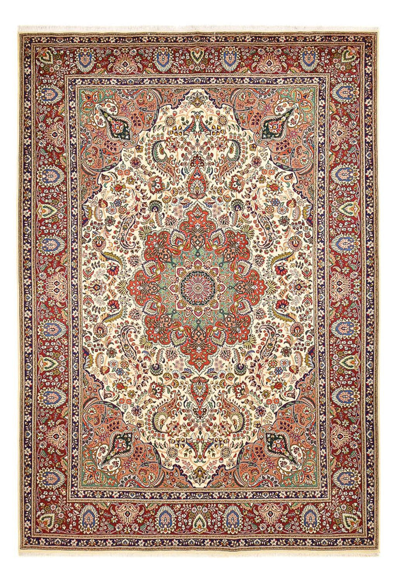 Tabriz - 40 Raj Rug 367x252cm - Persian Rugs