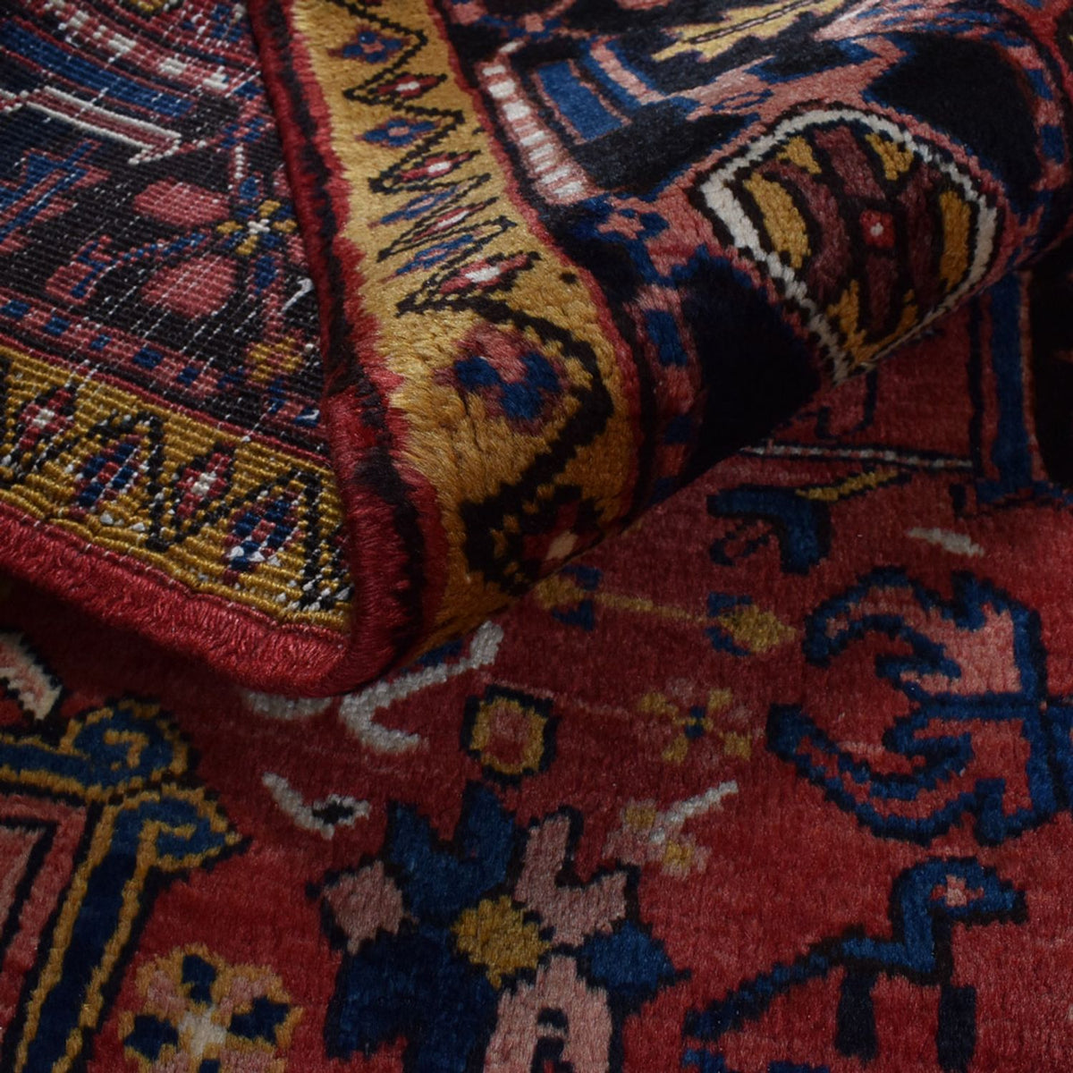 Perser Rug - Nomadic - 274 x 197 cm - red