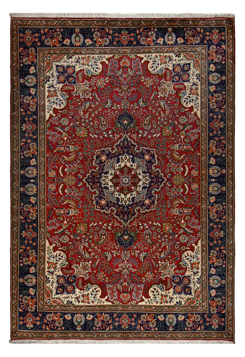 Perser Rug - Tabriz - 290 x 203 cm - bordeaux red
