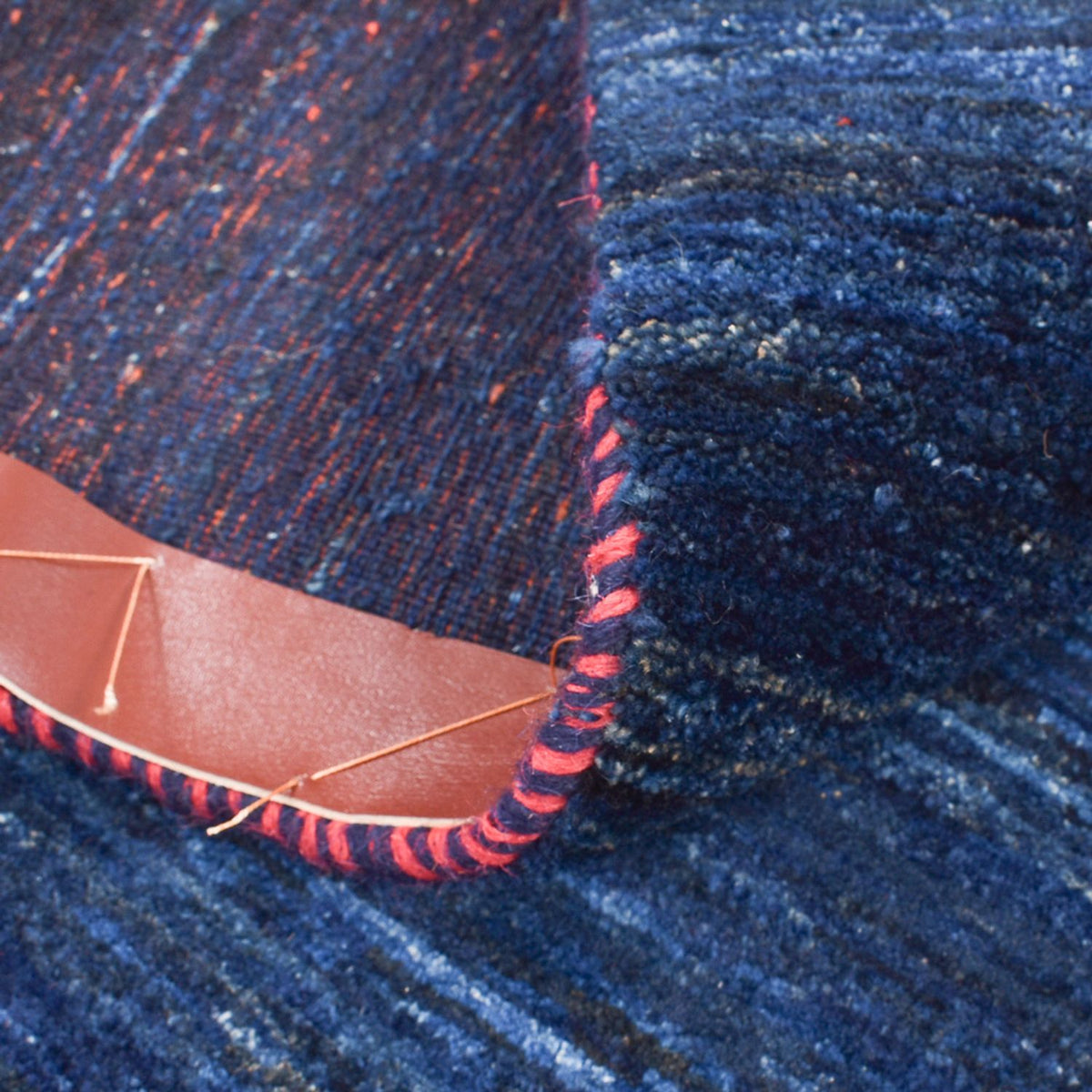 Gabbeh Rug - Loribaft Perser - 143 x 119 cm - dark blue