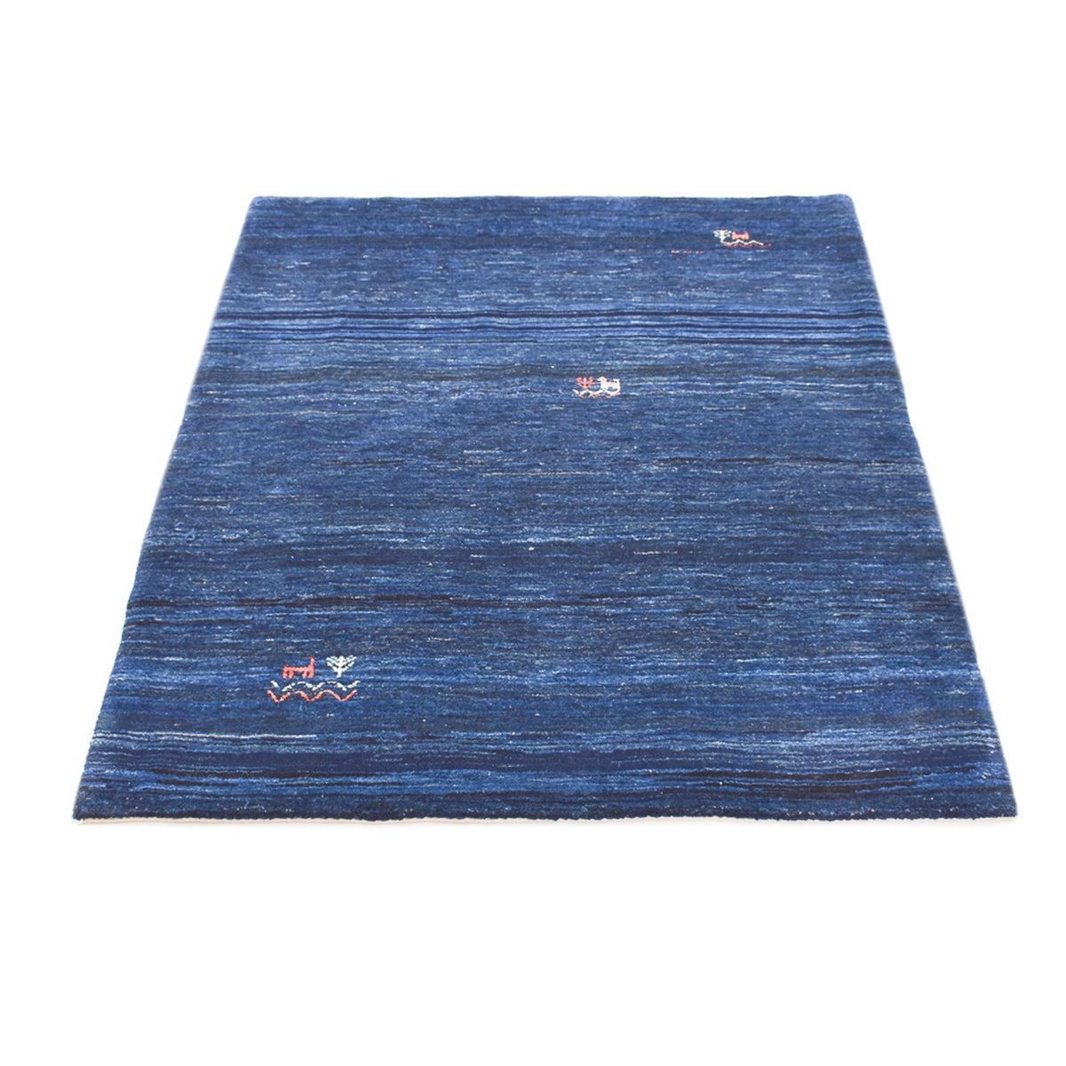 Gabbeh Rug - Loribaft Perser - 143 x 119 cm - dark blue