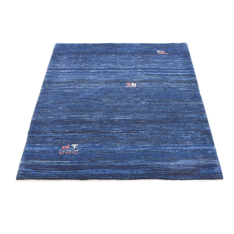 Gabbeh Rug - Loribaft Perser - 143 x 119 cm - dark blue