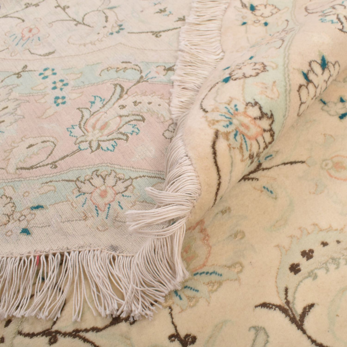 Perser Rug - Tabriz - Premium round  - 200 x 200 cm - sand