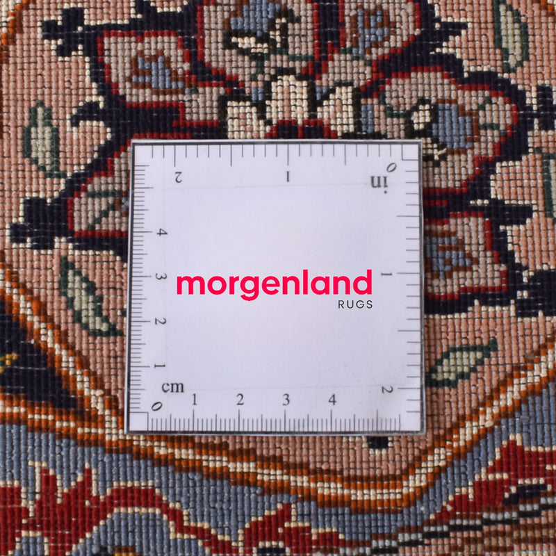 Perser Rug - Tabriz - Royal round  - 250 x 250 cm - light red