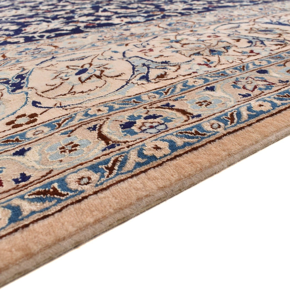 Perser Rug - Nain - Premium - 351 x 253 cm - dark blue