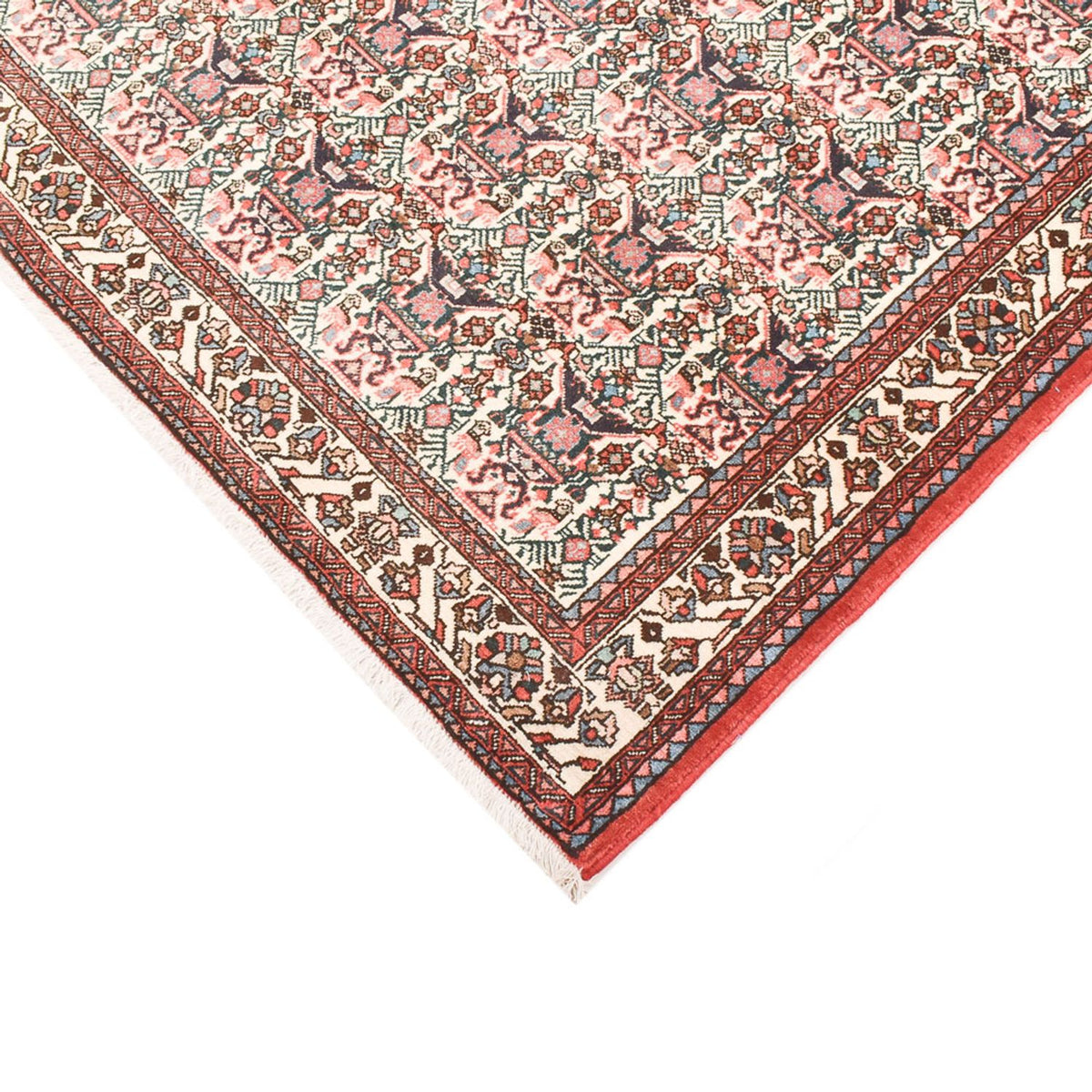 Perser Rug - Nomadic - 203 x 158 cm - rust