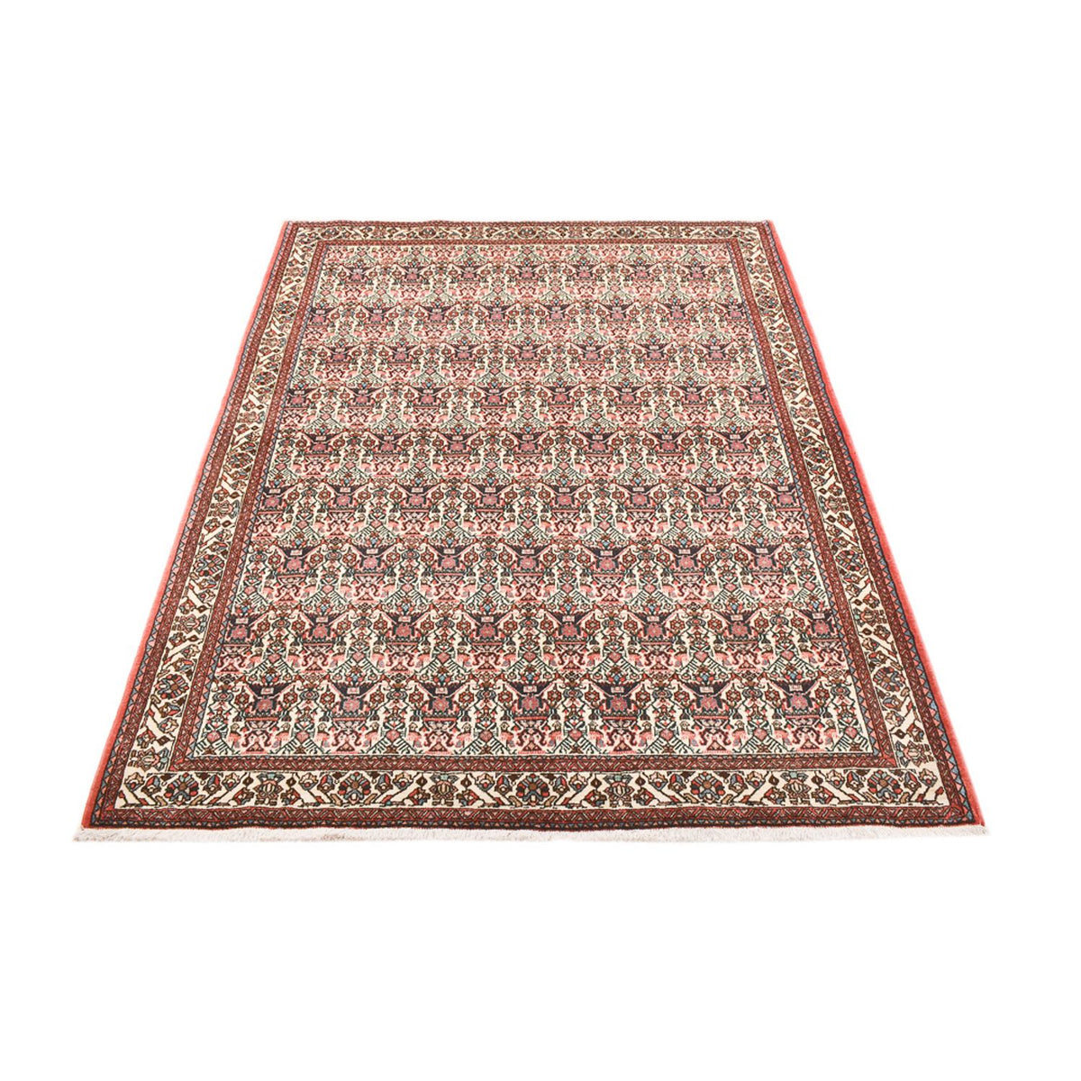 Perser Rug - Nomadic - 203 x 158 cm - rust