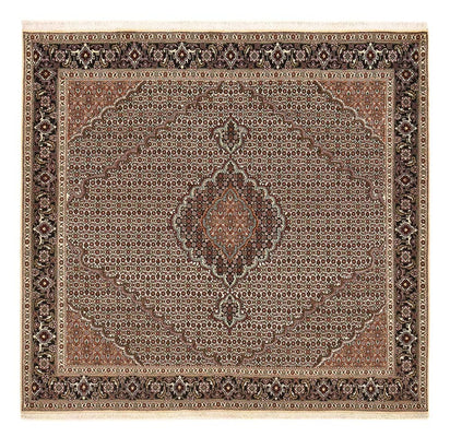 Perser Rug - Tabriz - Royal square  - 202 x 200 cm - brown
