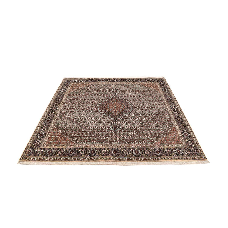 Perser Rug - Tabriz - Royal square  - 202 x 200 cm - brown