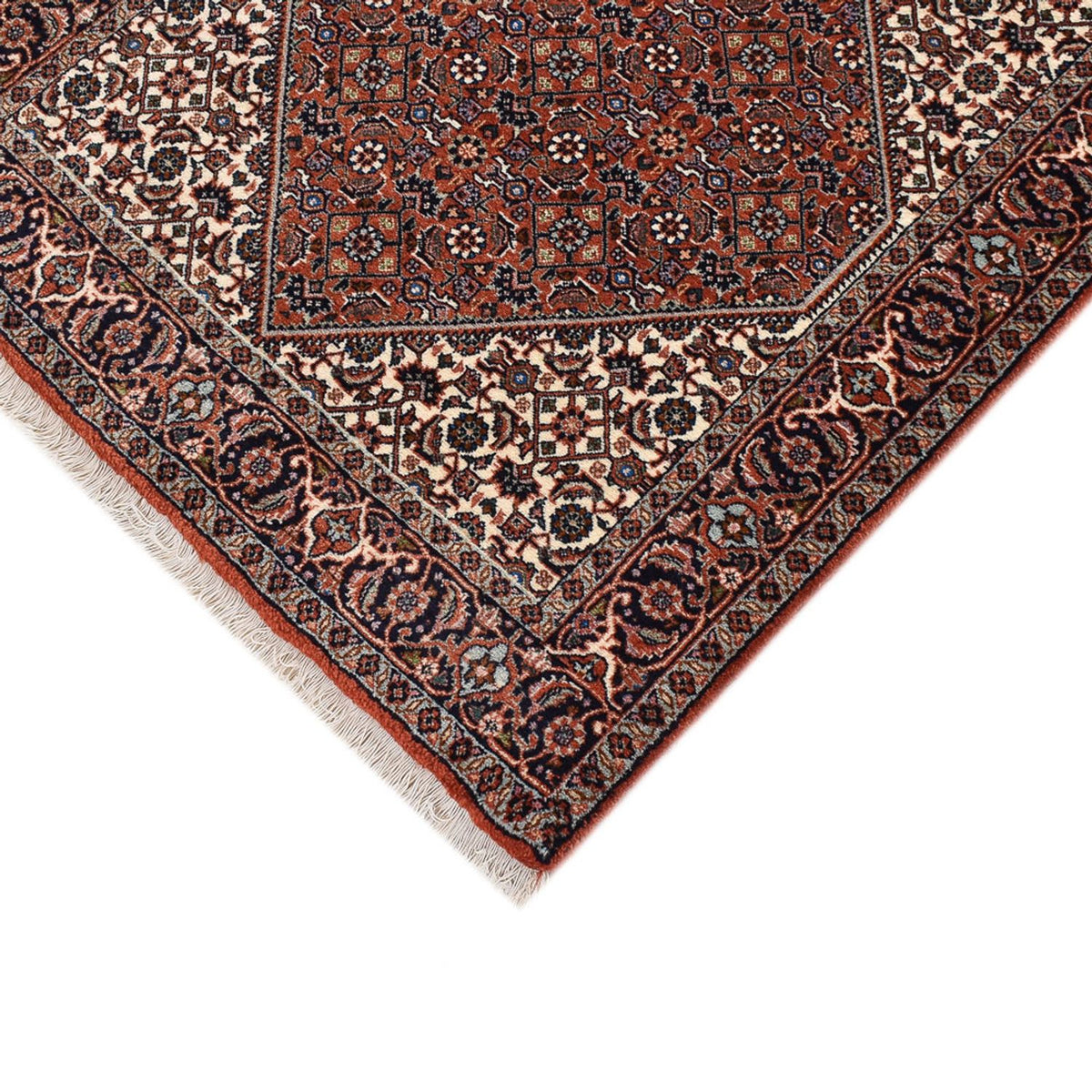 Runner Perser Rug - Bidjar - 377 x 83 cm - rust