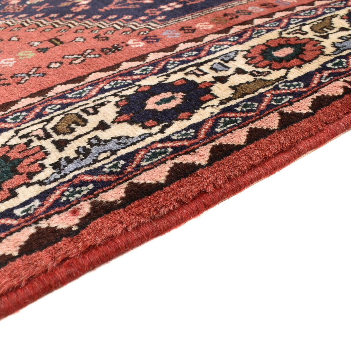 Perser Rug - Nomadic square  - 203 x 196 cm - light red