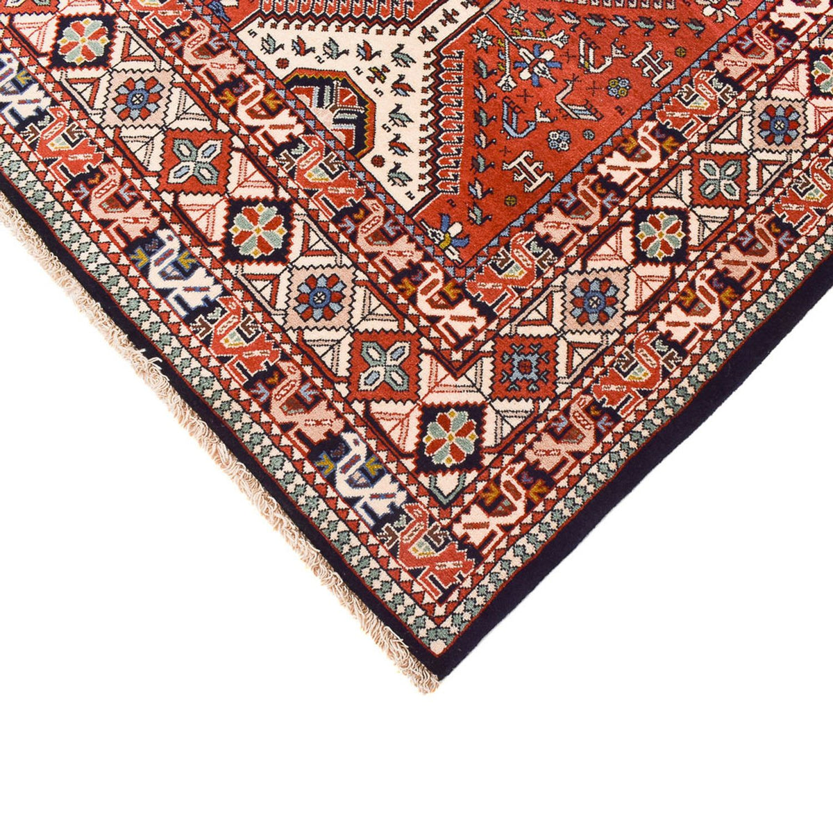 Perser Rug - Nomadic - 406 x 298 cm - light red
