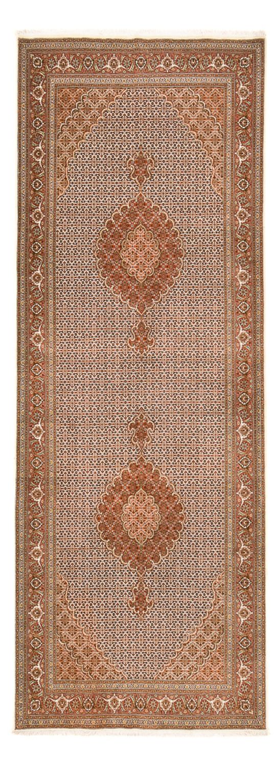 Runner Perser Rug - Tabriz - Royal - 405 x 153 cm - rust