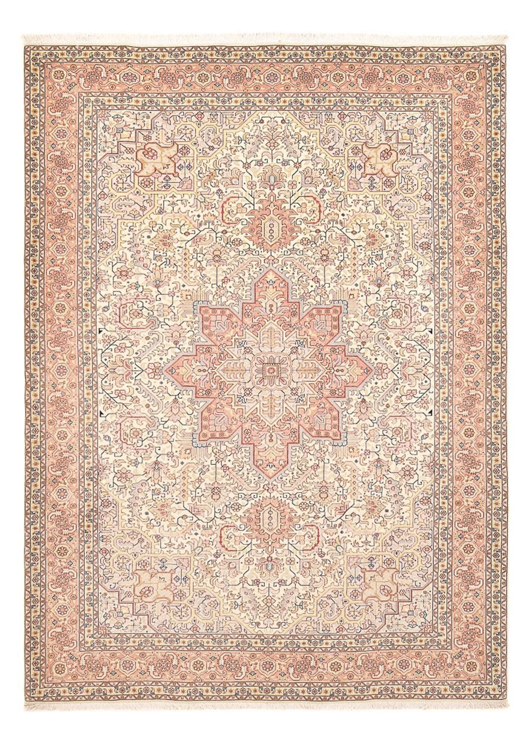 Perser Rug - Tabriz - Royal - 292 x 205 cm - light red