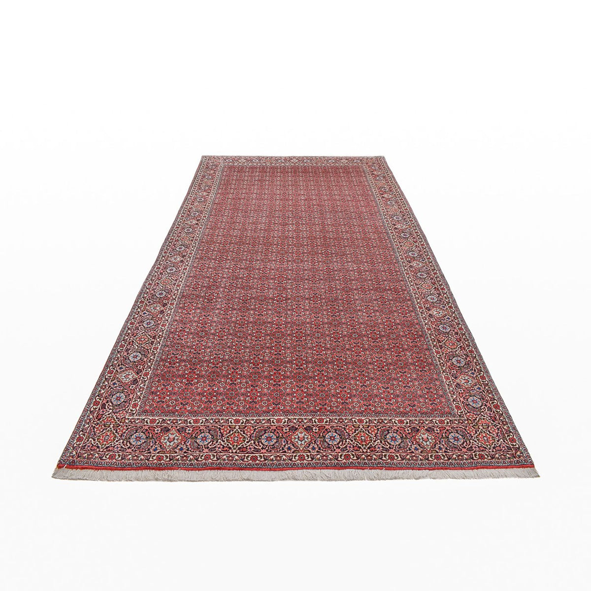 Runner Perser Rug - Bidjar - 395 x 202 cm - rust