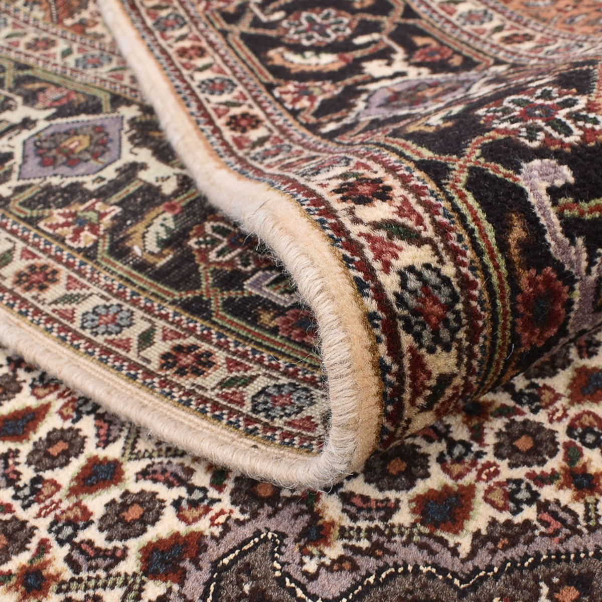 Perser Rug - Tabriz - Royal square  - 203 x 195 cm - dark beige