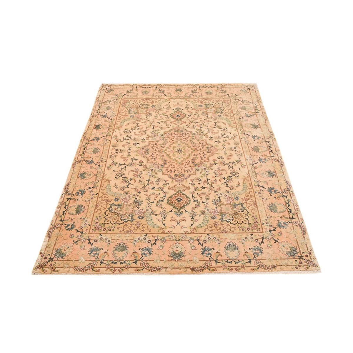 Perser Rug - Tabriz - Royal - 198 x 148 cm - caramel