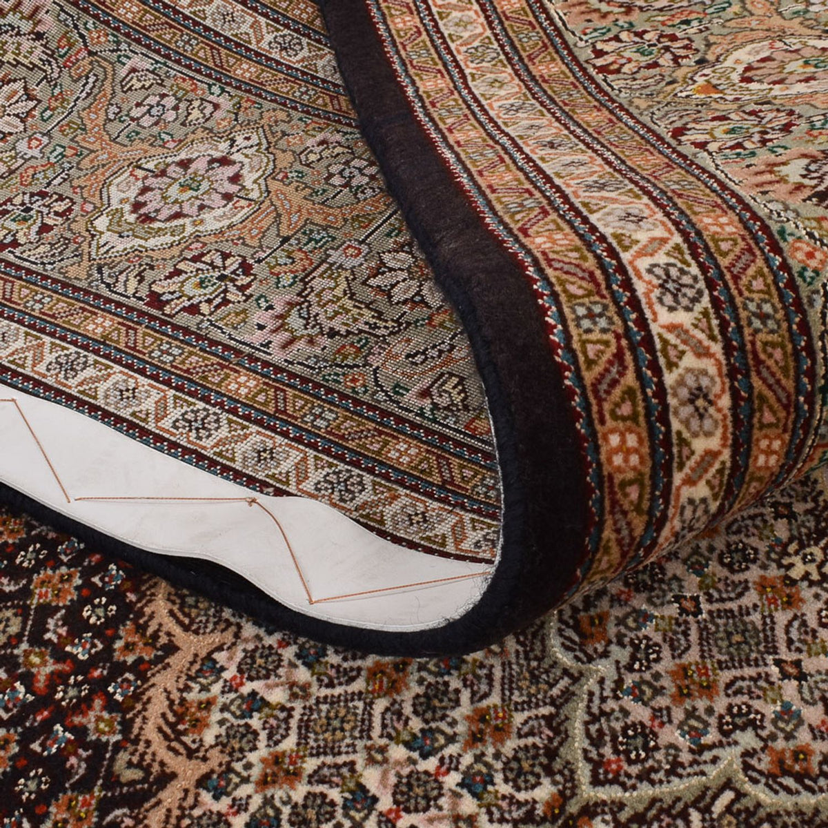 Perser Rug - Tabriz - Royal - 250 x 202 cm - dark brown