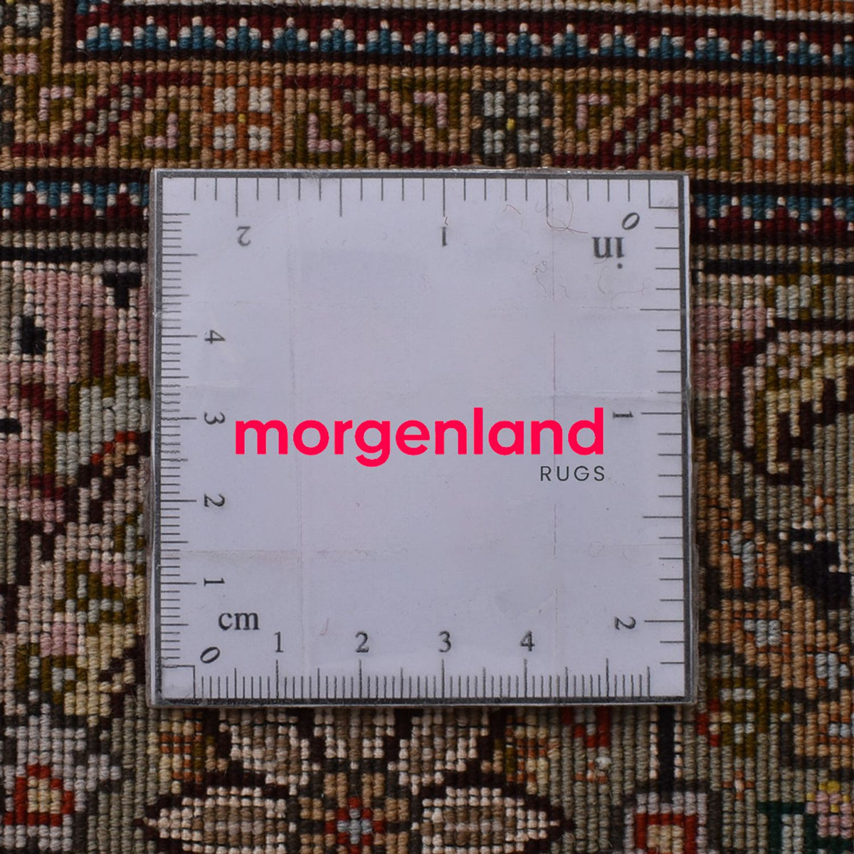 Perser Rug - Tabriz - Royal - 250 x 202 cm - dark brown