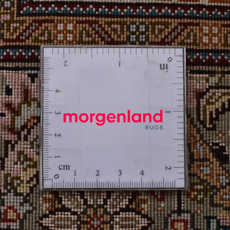 Perser Rug - Tabriz - Royal - 250 x 202 cm - dark brown