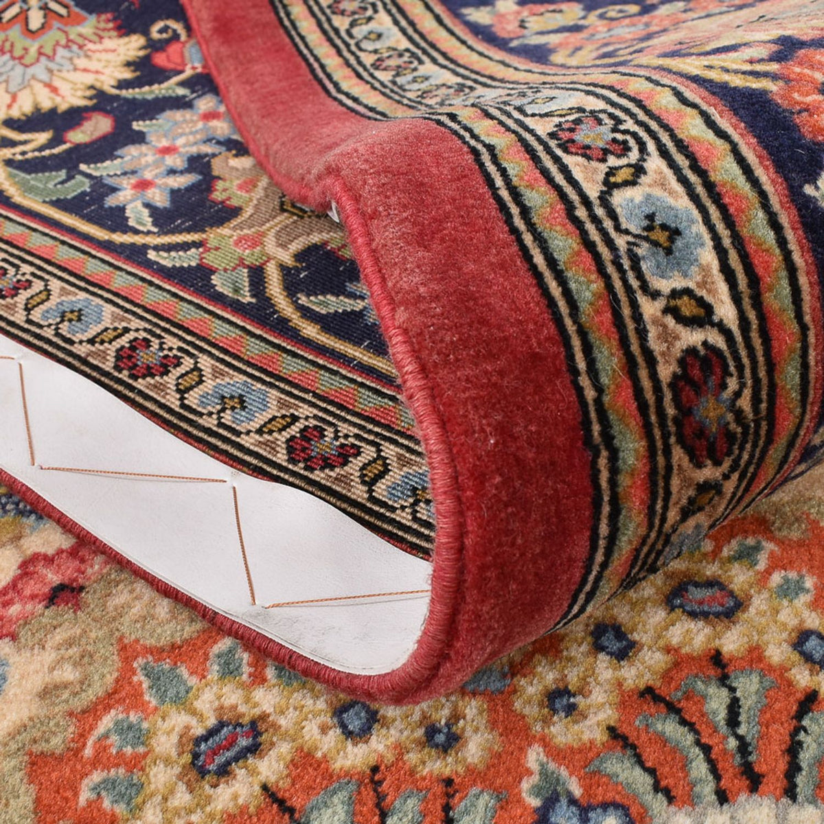 Perser Rug - Ghom - 308 x 200 cm - red