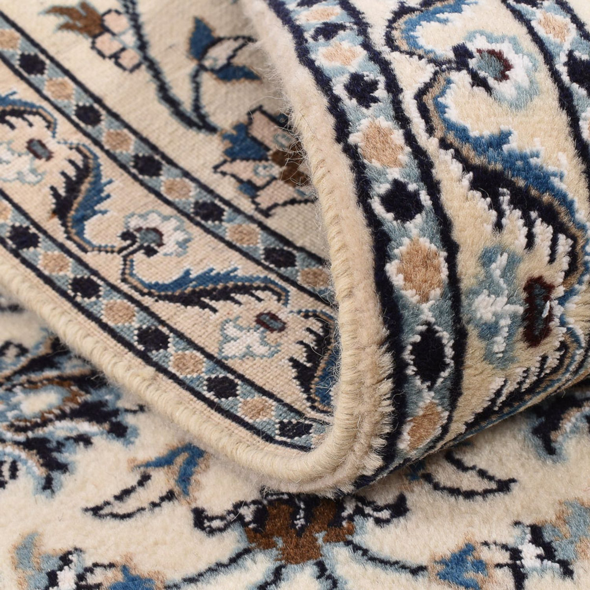 Runner Perser Rug - Nain - Royal - 195 x 59 cm - cream