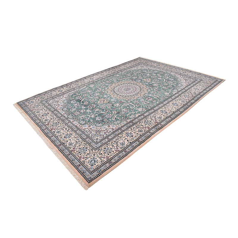 Perser Rug - Nain - Royal - 353 x 242 cm - light green