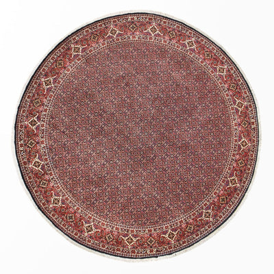 Perser Rug - Bidjar round  - 300 x 300 cm - dark red