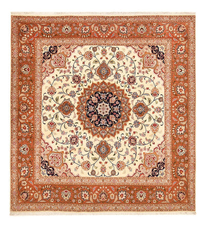 Tabriz - 40 Raj Rug 250x275cm - Persian Rugs