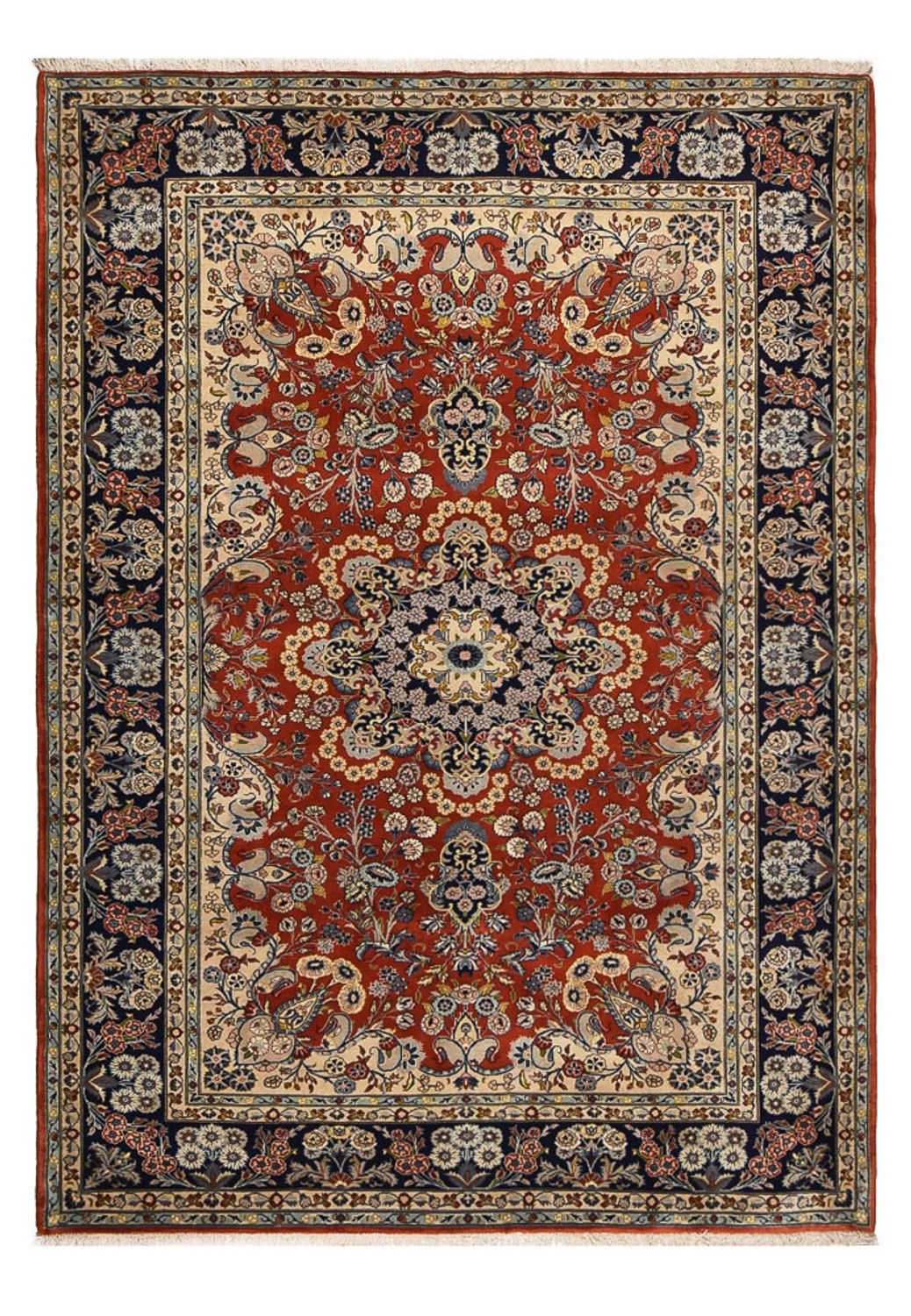 Perser Rug - Keshan - 288 x 208 cm - dark red