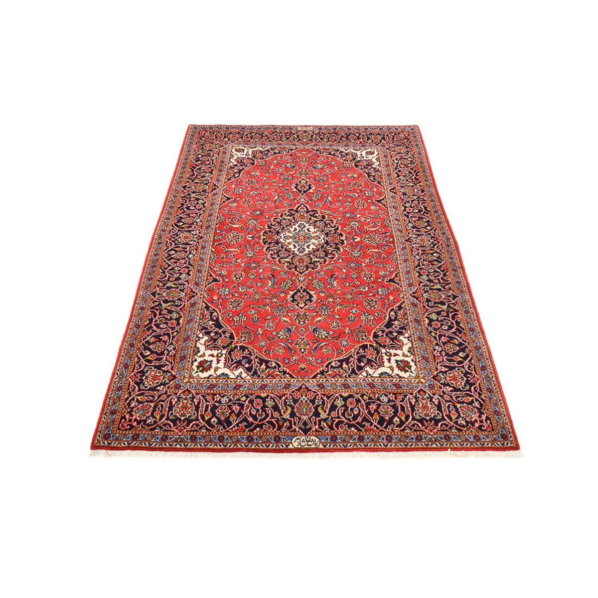 Perser Rug - Keshan - 228 x 142 cm - red