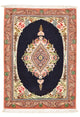 Tabriz - 50 Raj Rug 90x60cm - Persian Rugs