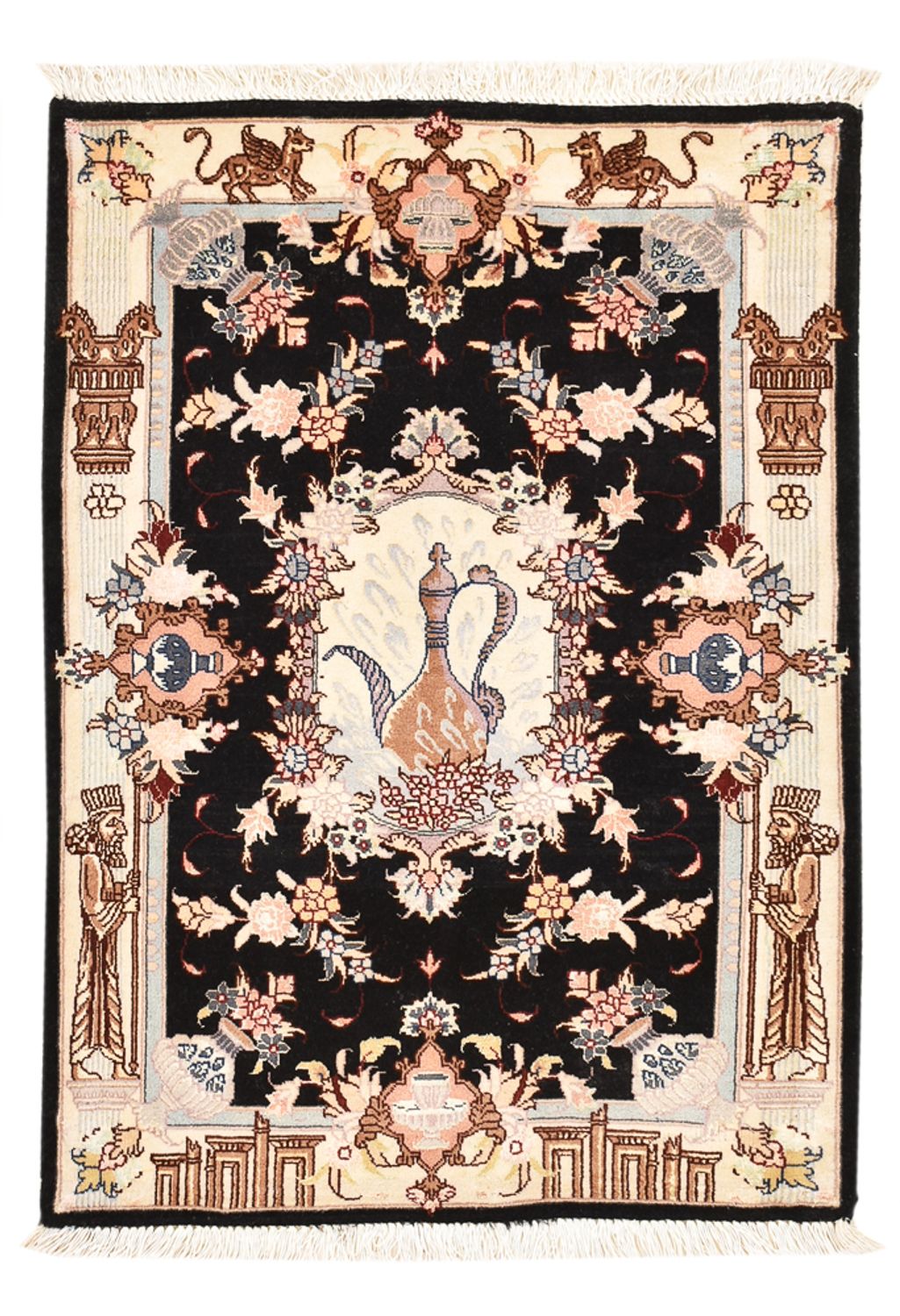 Perser Rug - Tabriz - Royal - 90 x 60 cm - multicolored