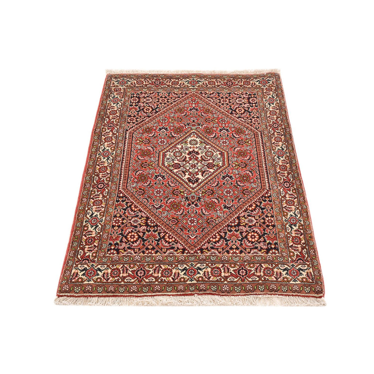 Perser Rug - Bidjar - 130 x 82 cm - light red