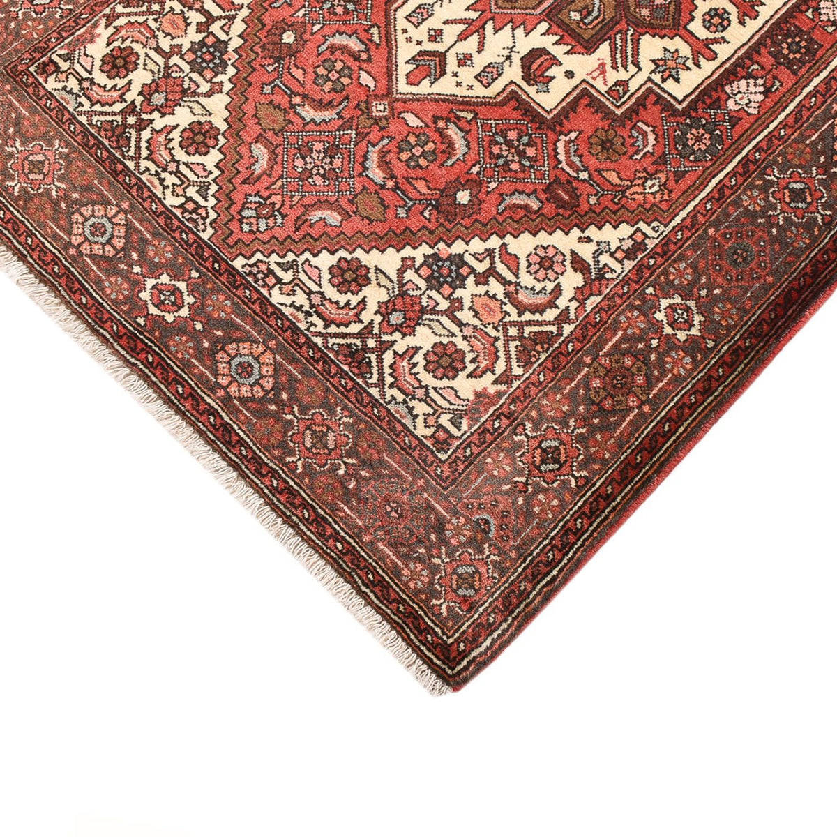 Perser Rug - Bidjar - 138 x 86 cm - light red