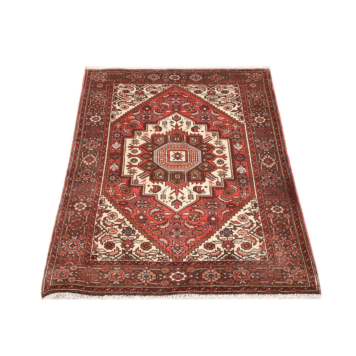Perser Rug - Bidjar - 138 x 86 cm - light red