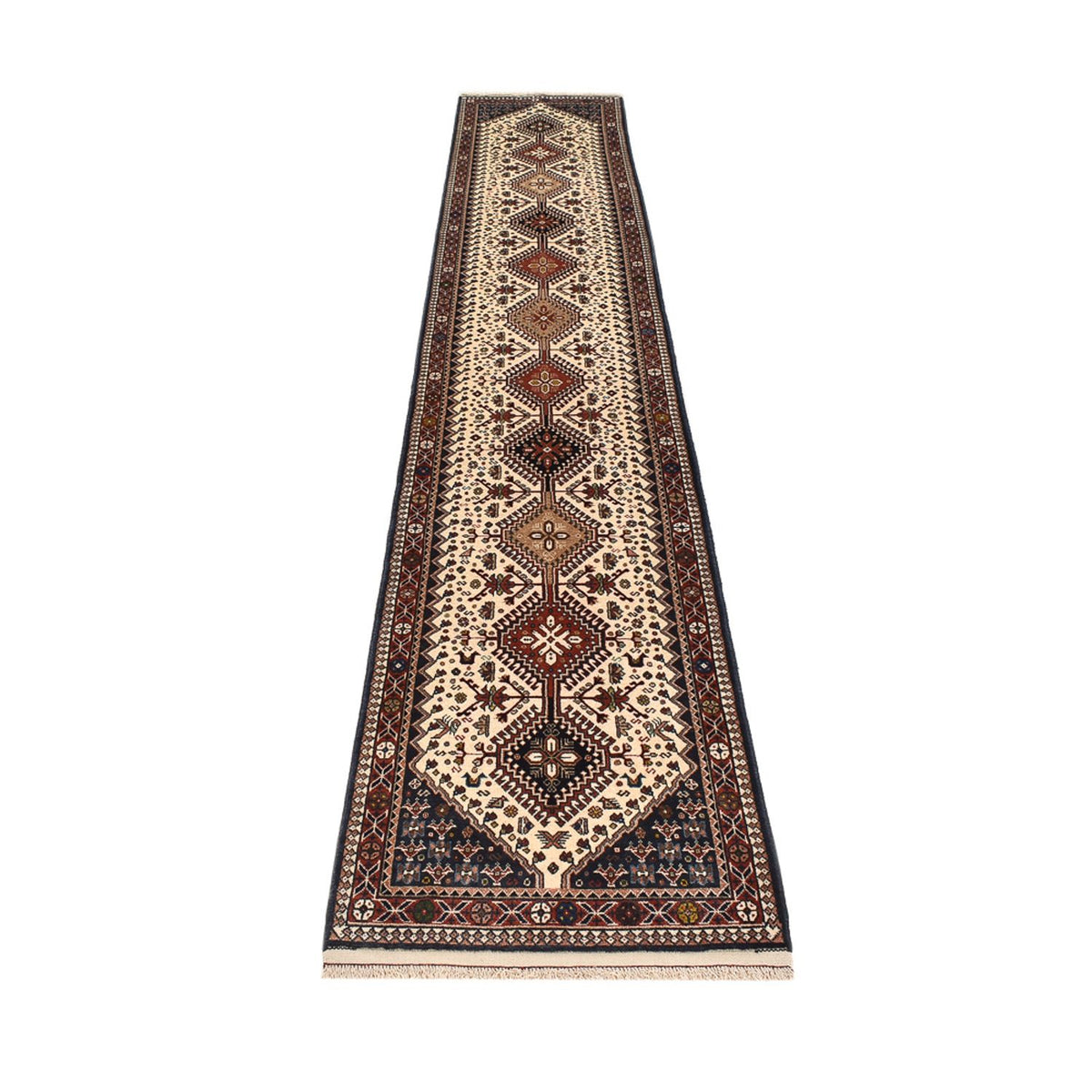 Runner Perser Rug - Nomadic - 390 x 70 cm - light beige