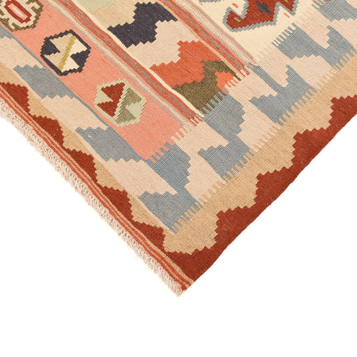 Kelim Rug - Oriental - 147 x 110 cm - multicolored