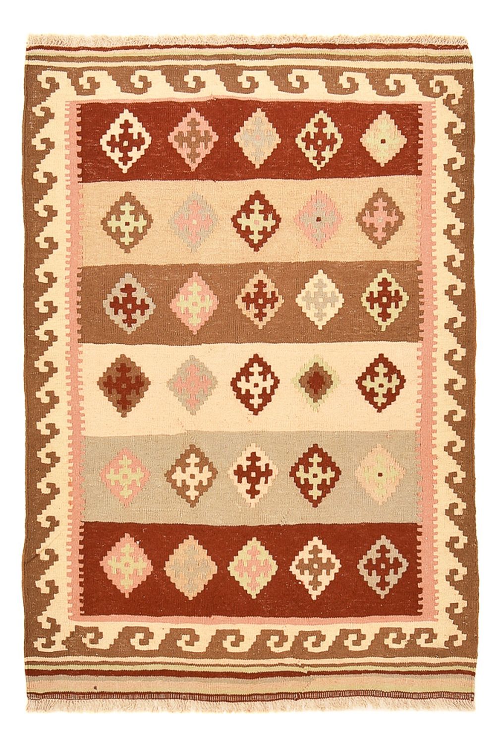 Kelim Rug - Oriental - 147 x 100 cm - multicolored