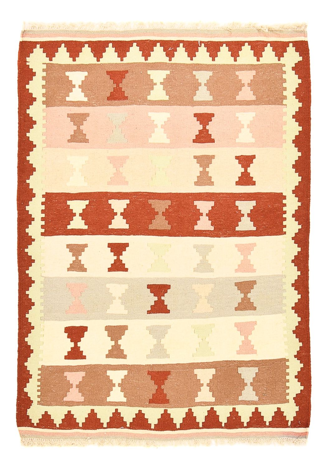 Kelim Rug - Oriental - 147 x 100 cm - multicolored