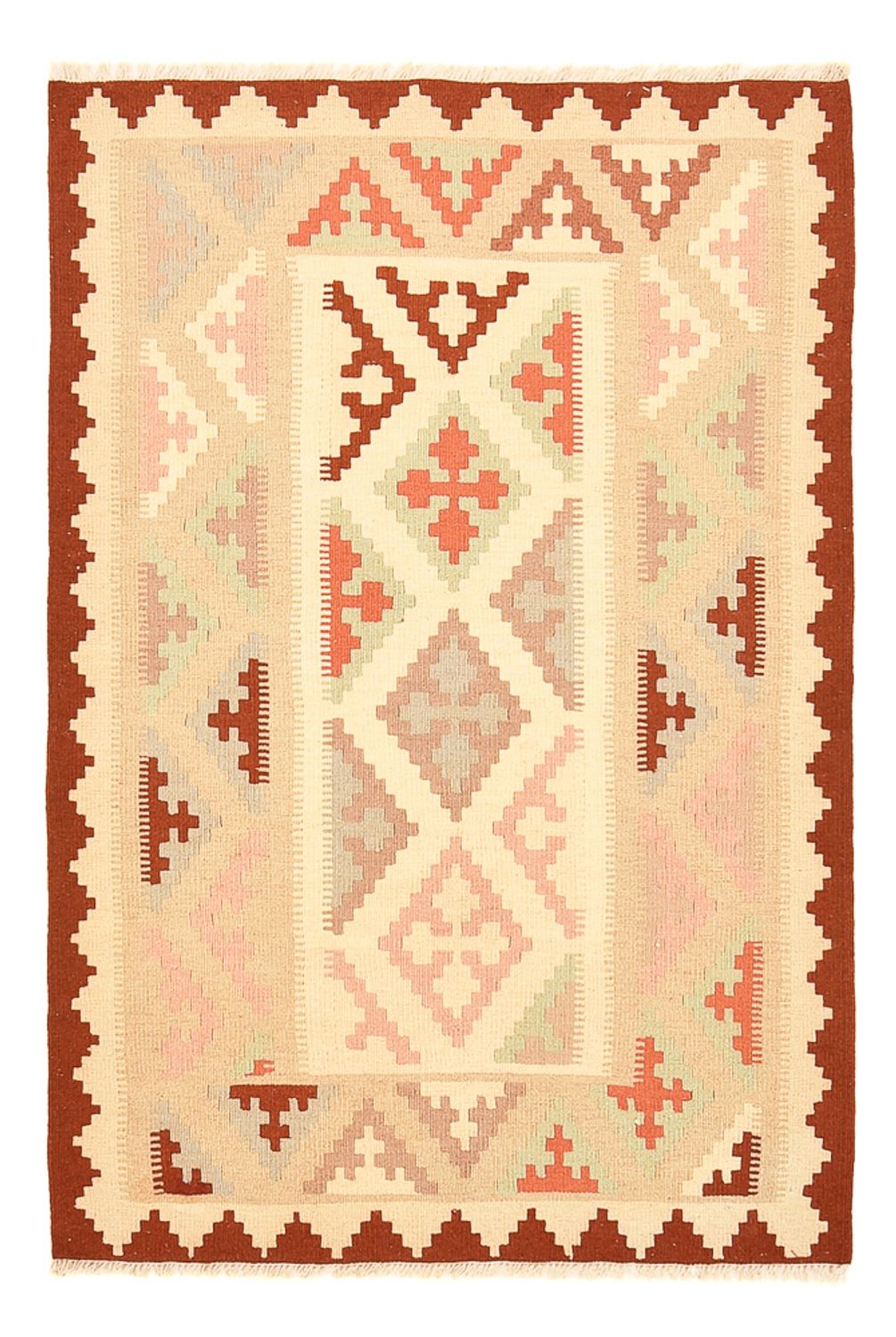 Kelim Rug - Oriental - 150 x 100 cm - multicolored