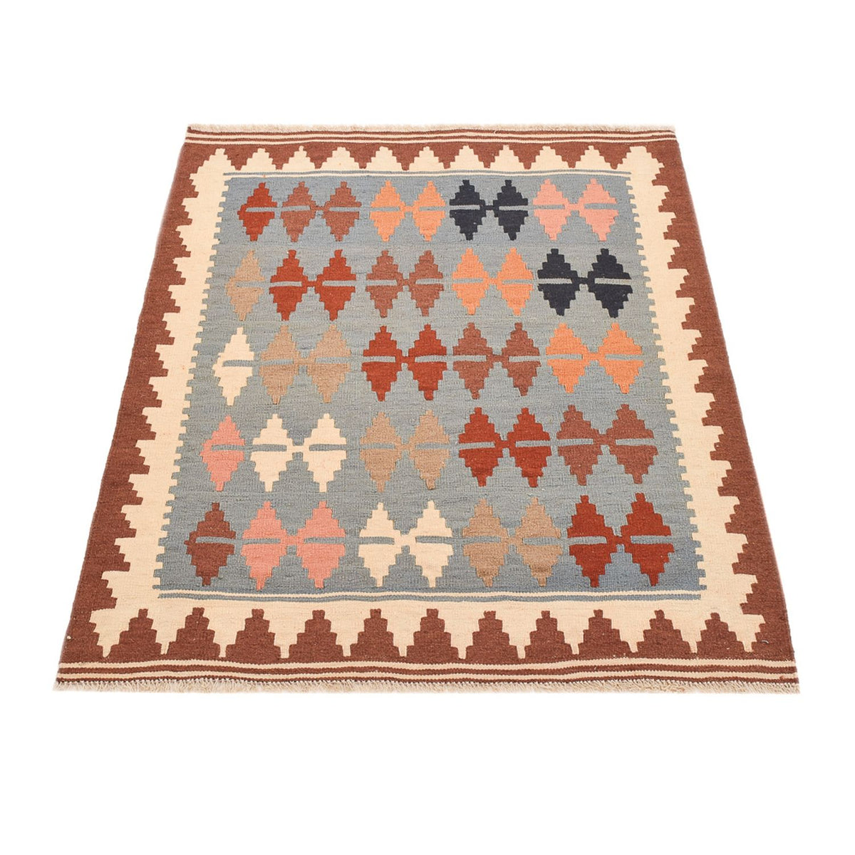 Kelim Rug - Oriental - 145 x 100 cm - multicolored