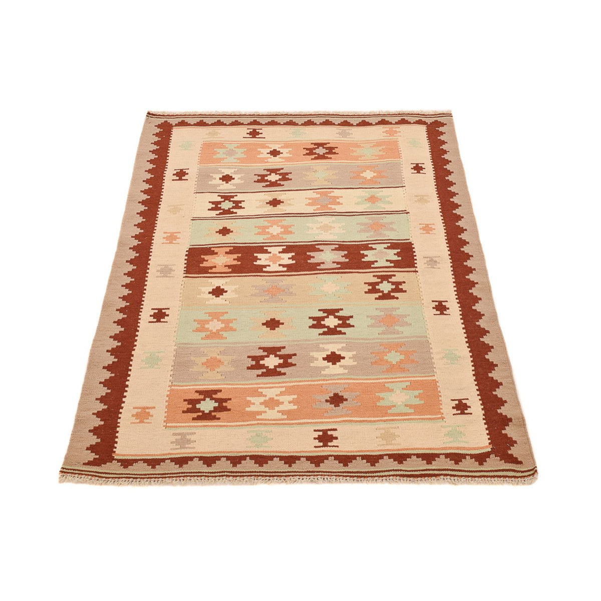 Kelim Rug - Oriental - 147 x 96 cm - beige