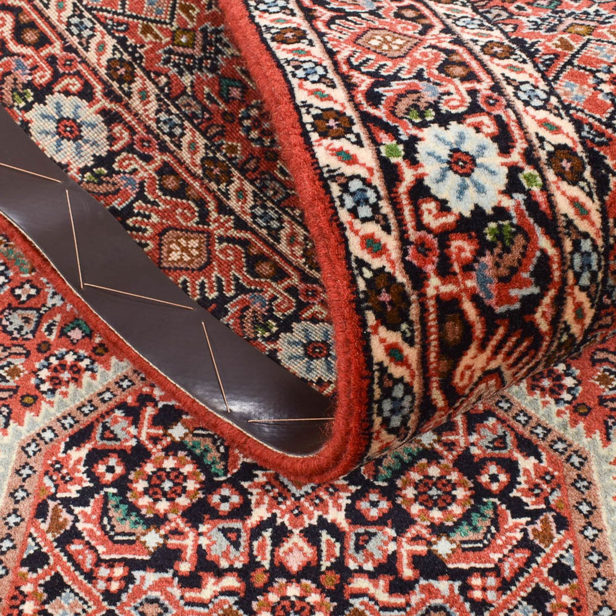 Runner Perser Rug - Bidjar - 308 x 77 cm - rust