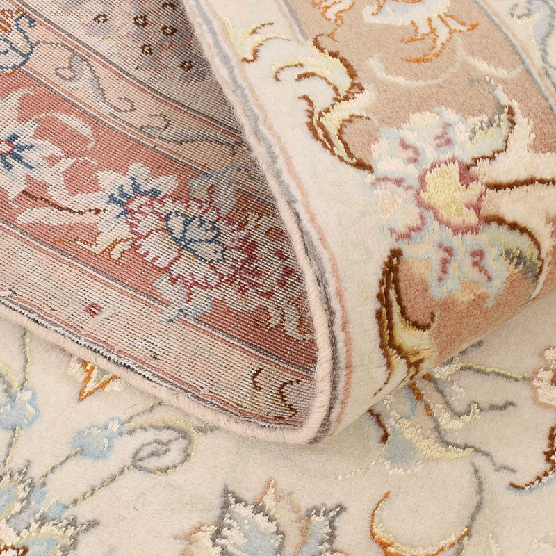 Runner Perser Rug - Tabriz - Royal - 372 x 87 cm - beige