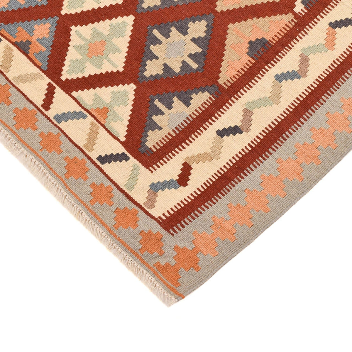 Kelim Rug - Oriental - 140 x 100 cm - multicolored