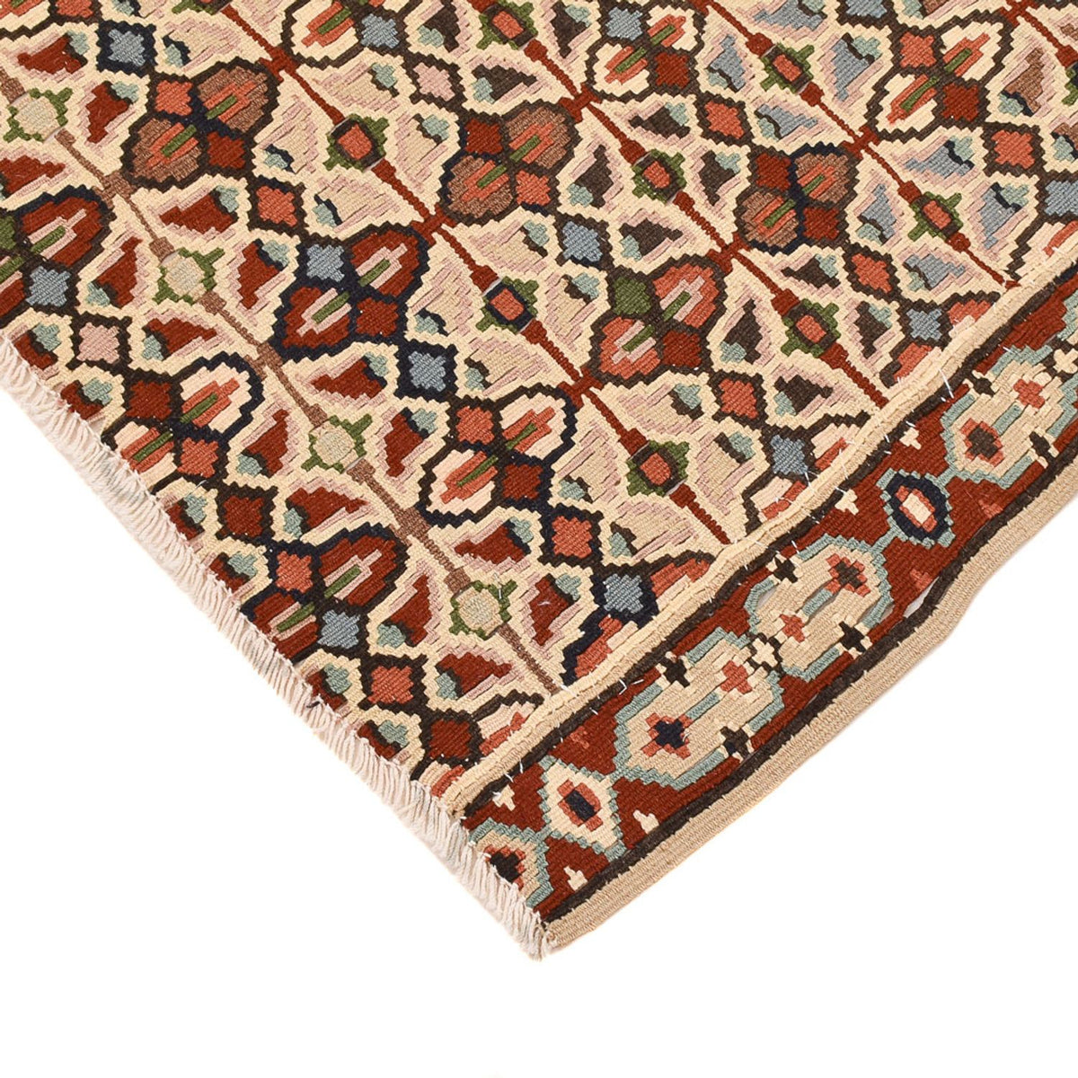 Kelim Rug - Oriental - 135 x 100 cm - multicolored