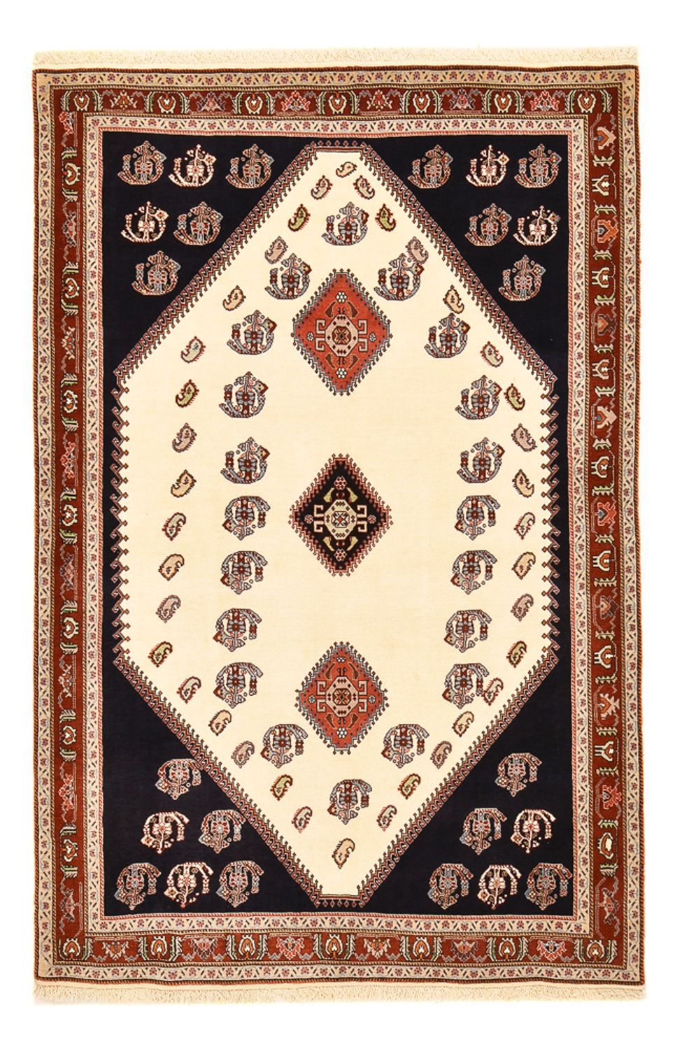 Perser Rug - Nomadic - 237 x 150 cm - multicolored
